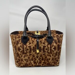 Michael Kors Leopard Miranda Tote